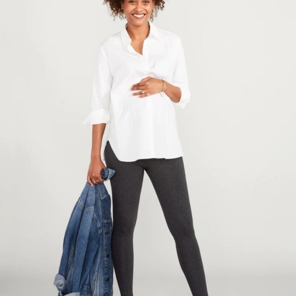 Hatch Gray Maternity Leggings Bamboo Casual Lounge Sleep XS - Picture 1 of 5